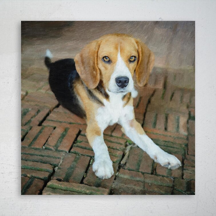 Beagle canvas outlet art